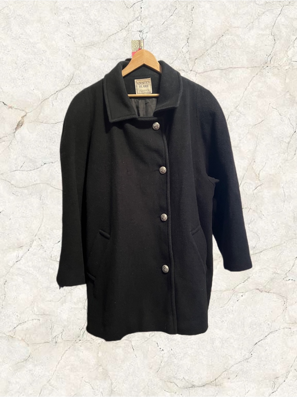 Vintage Kristen Blake wool coat size 16